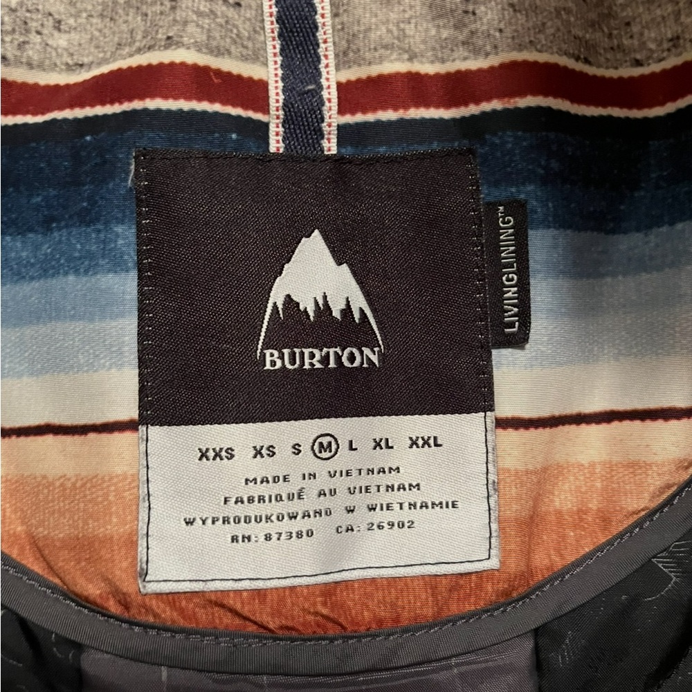 Burton Multicolor Striped Jacket - image 3
